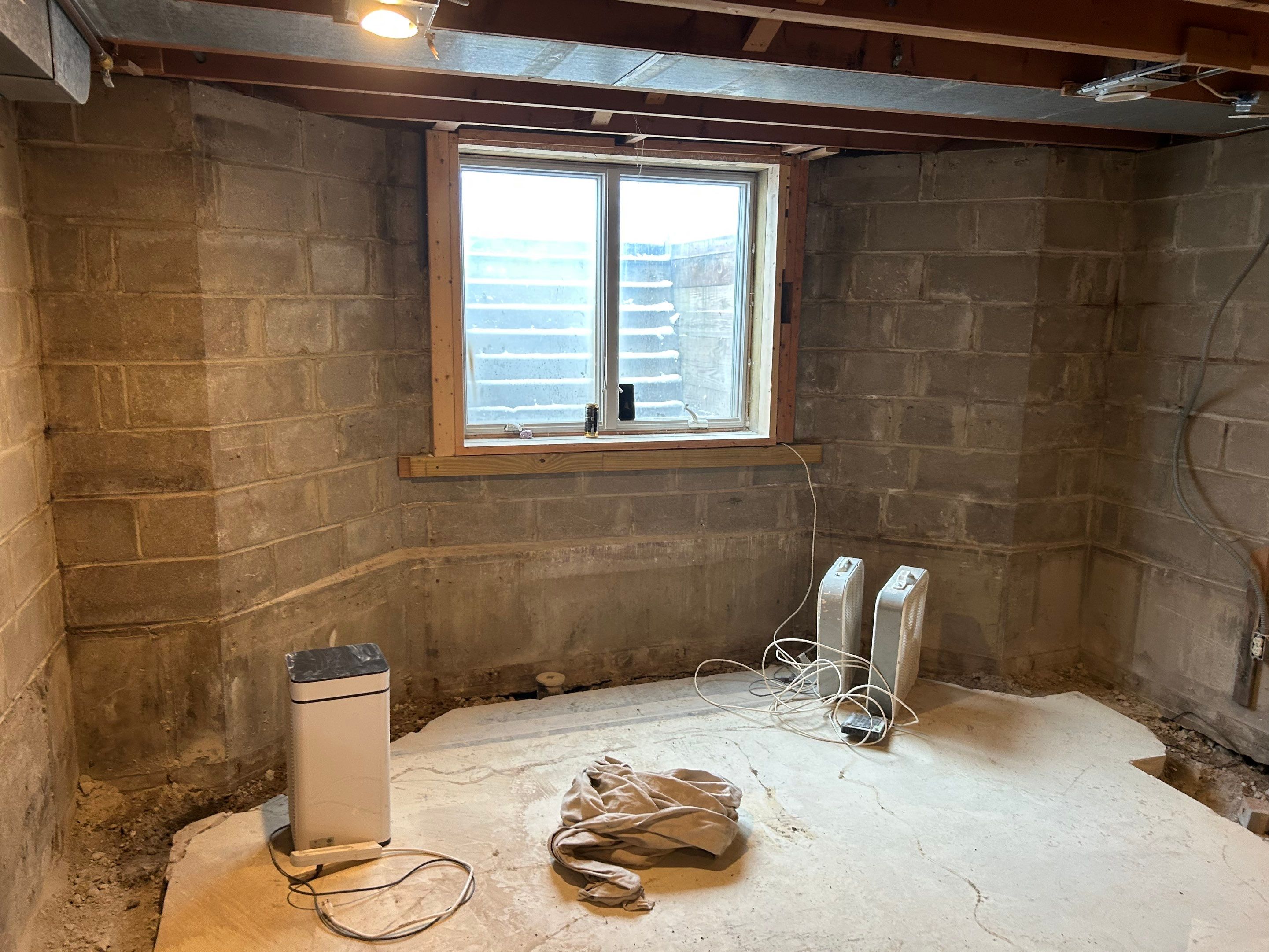 Drain tile for a General Contractor Partner by Waterproofing Northeast
