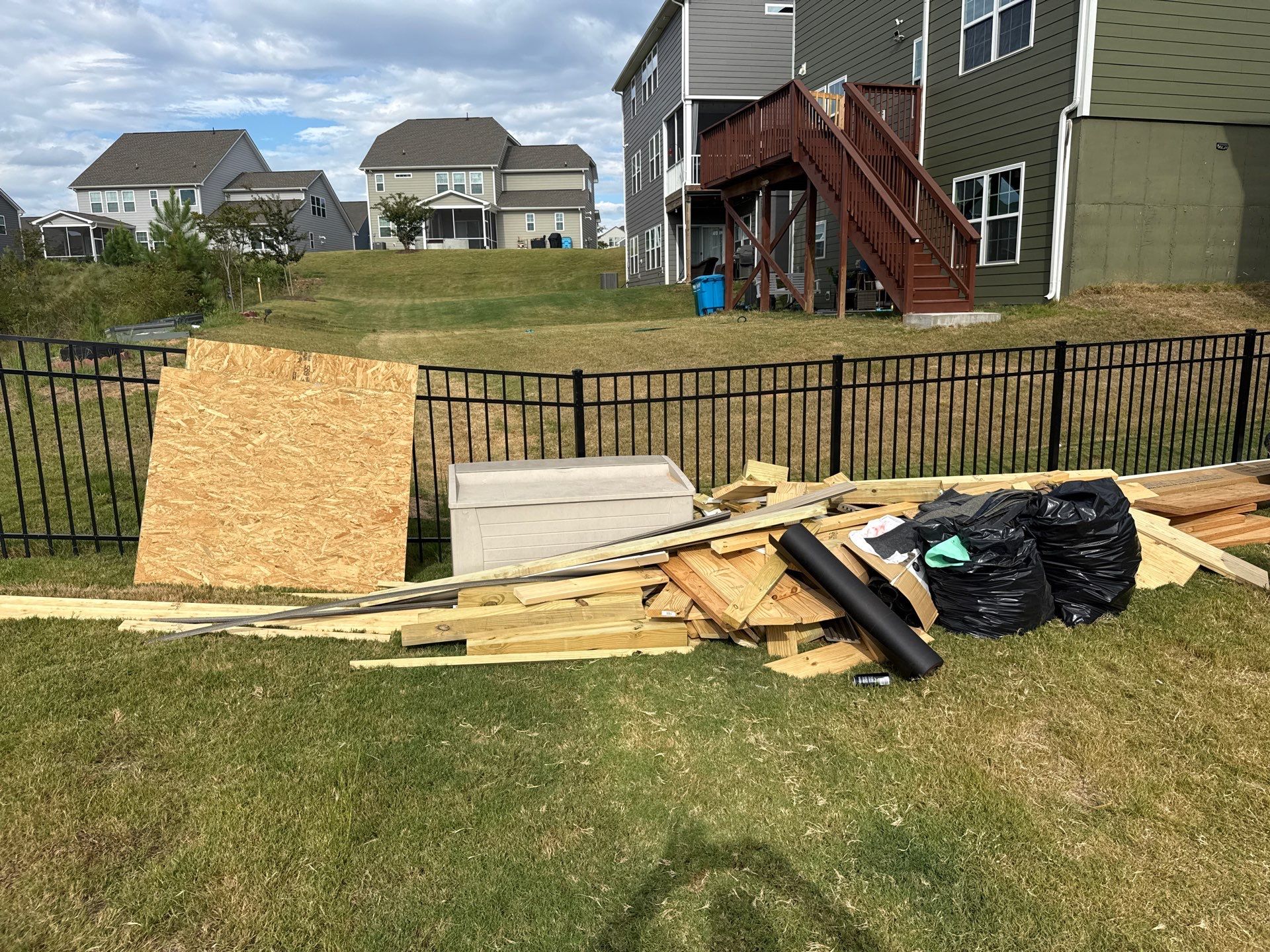 Project in Waxhaw by Badger Hauling