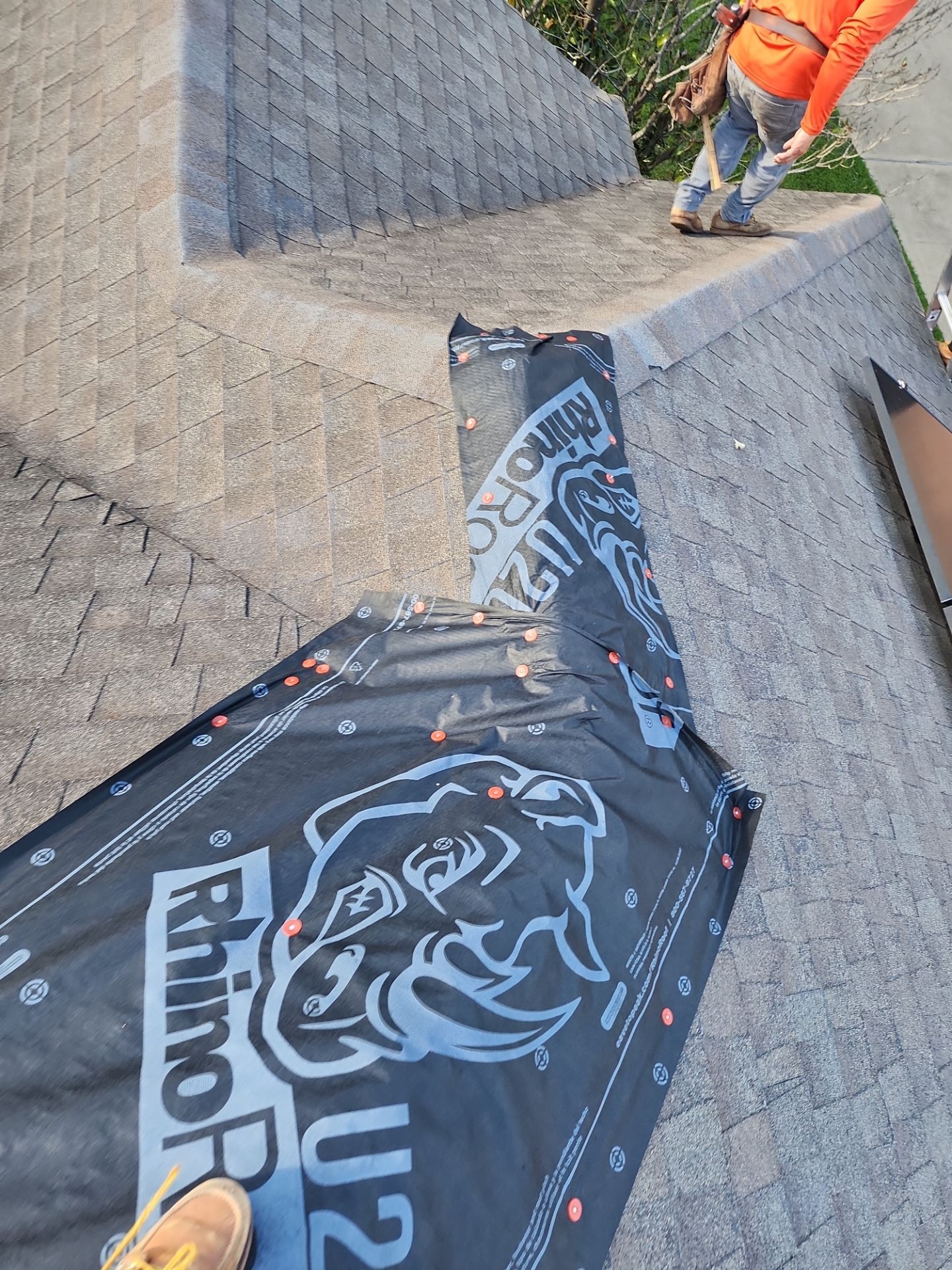 Residential Roofing Repair using Owen's Corning Duration (Lifetime) Shingles by Roof Repair Company