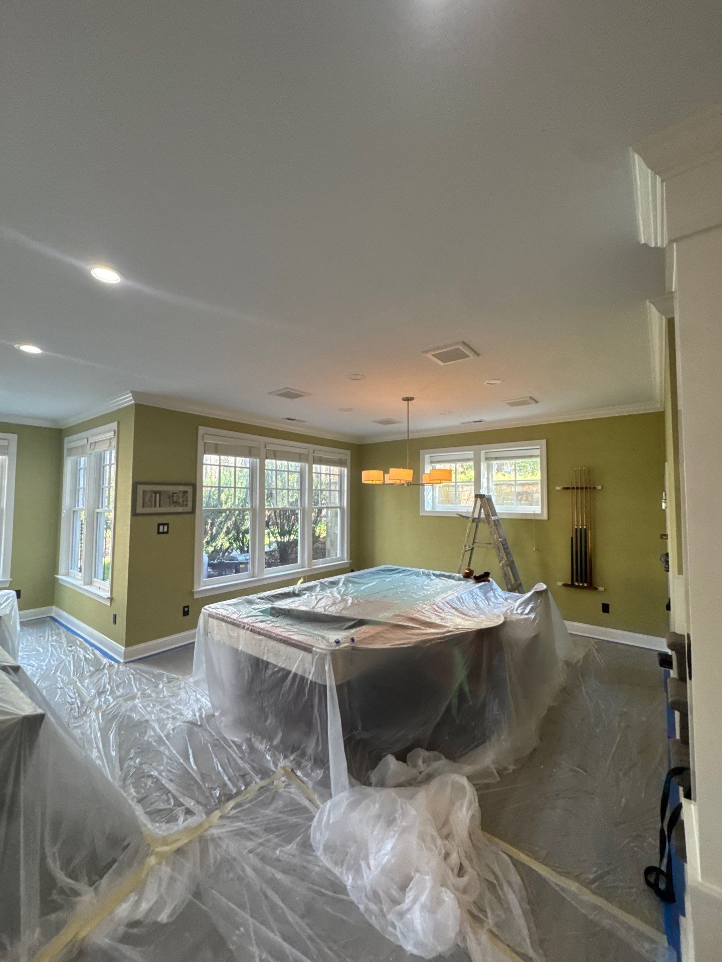 Full Interior painting and Cabinets by GonzalezPainters & Contractors Inc 