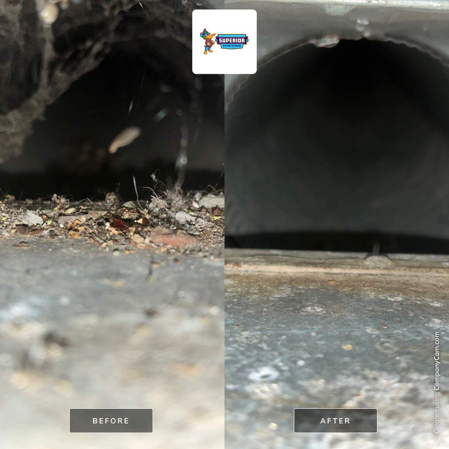 Air Duct Cleaning With a Vacuum Truck in East Palestine, OH by Superior Air Duct Cleaning