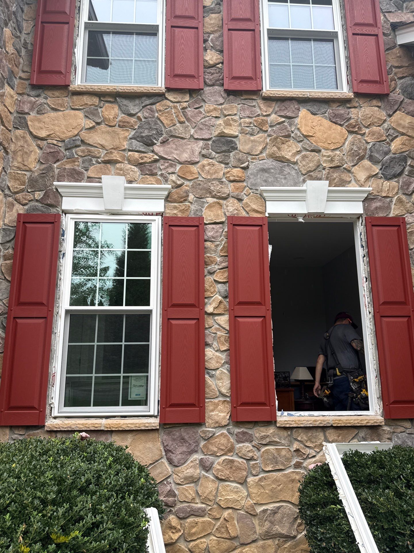 Complete master bathroom remodel/Full window replacement by Window Depot of Annapolis