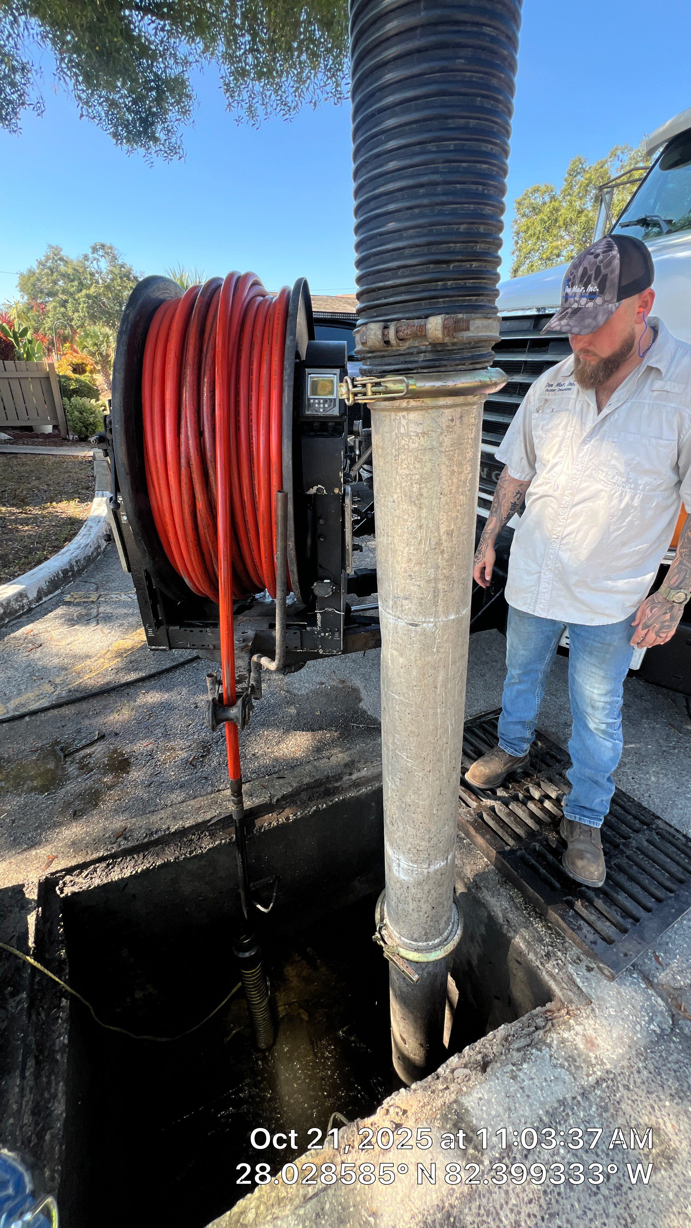 Apartment Complex Storm Water System Cleaning and Maintenance by Don Mar, Inc. Storm Water Solutions