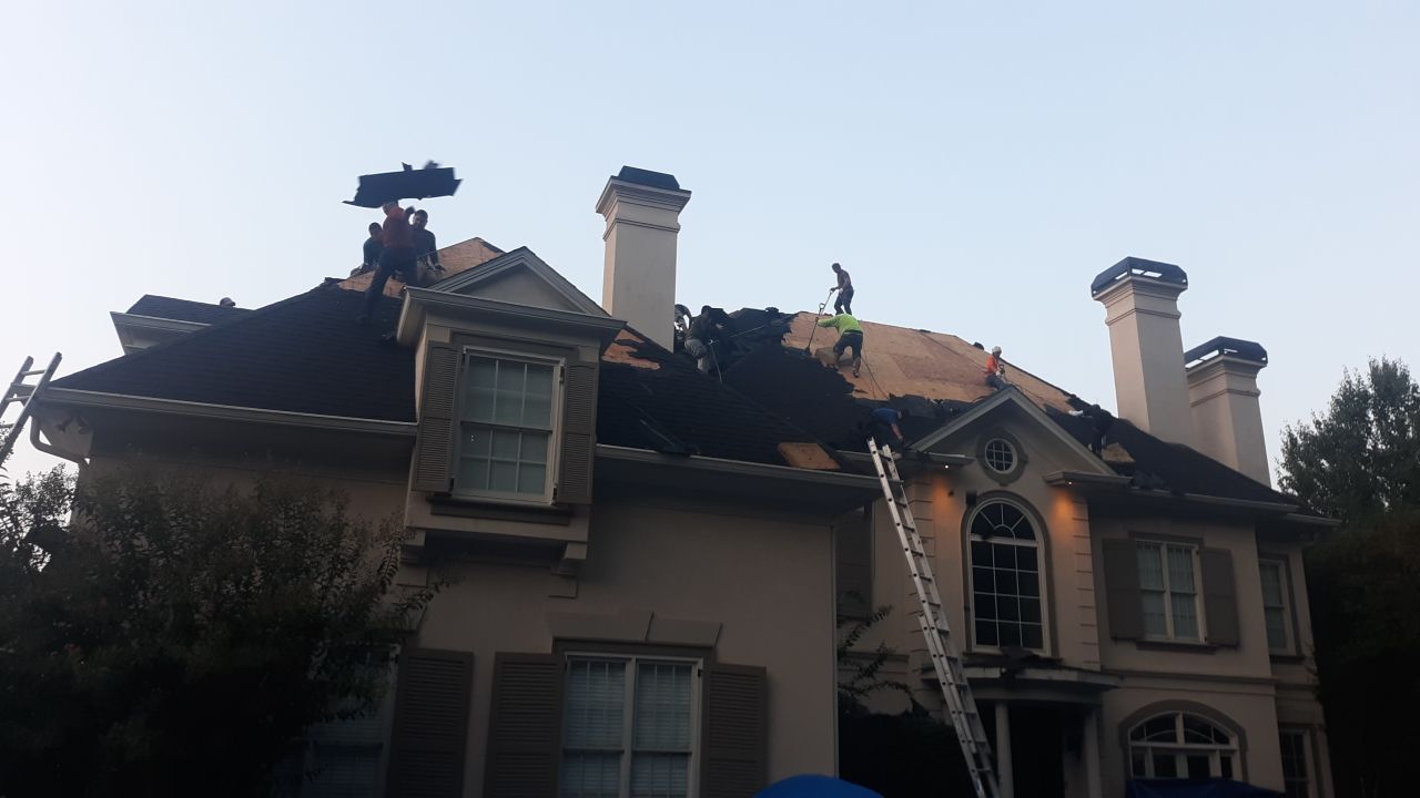 Residential Roofing Installation using GAF by Georgia Roof Advisors