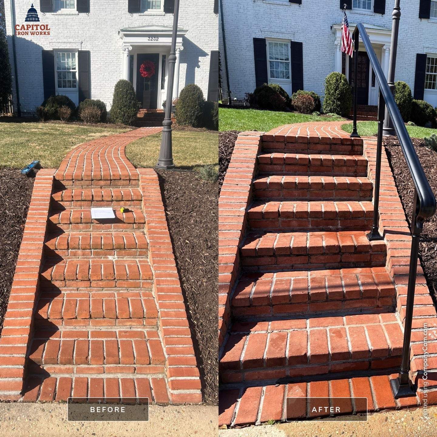 Sleek Minimalist Aluminum Stair Railing – Arlington, VA by Capitol Iron Works
