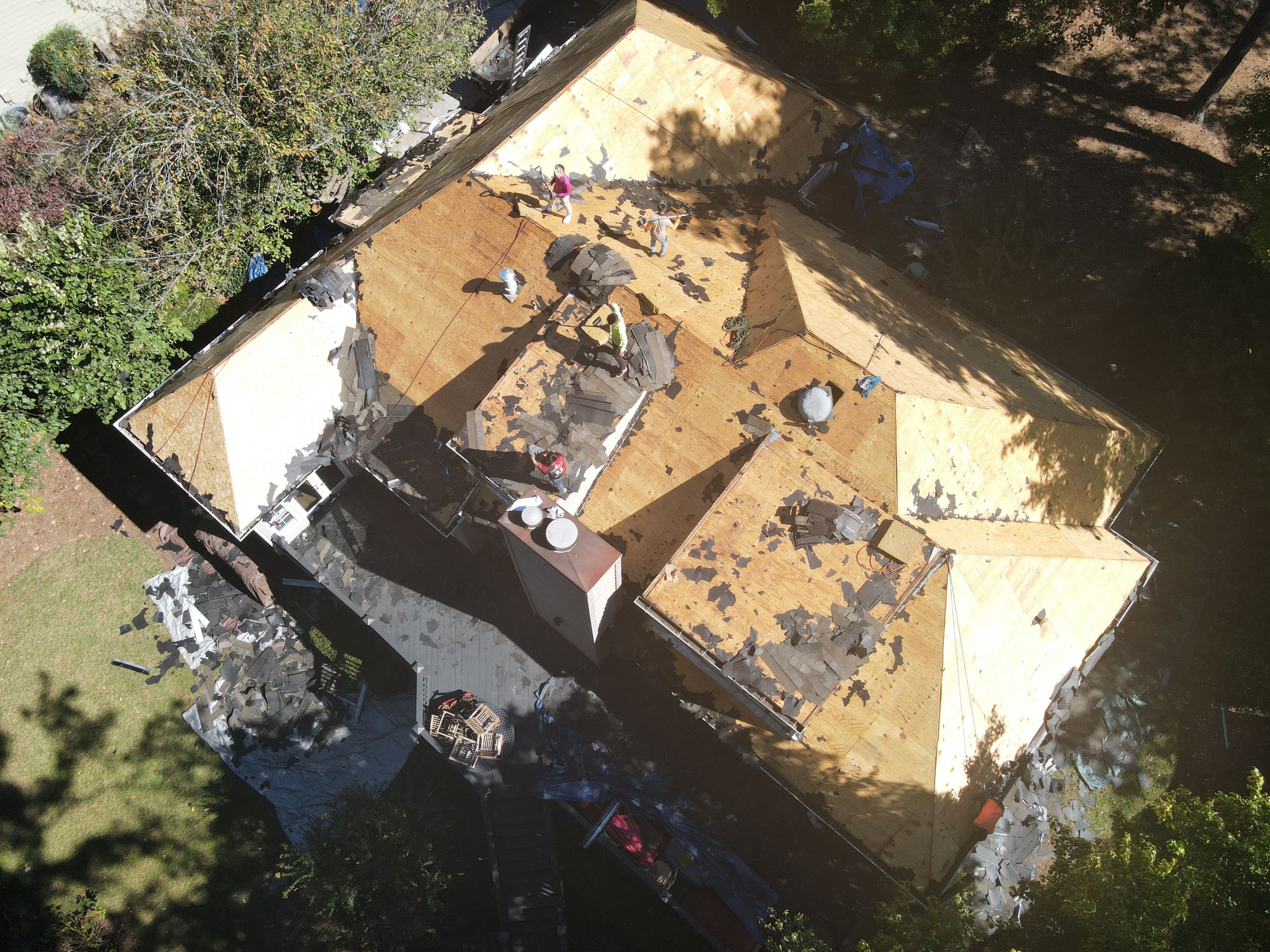 Residential Roofing Installation using Owens Corning by Inspector Roofing and Restoration