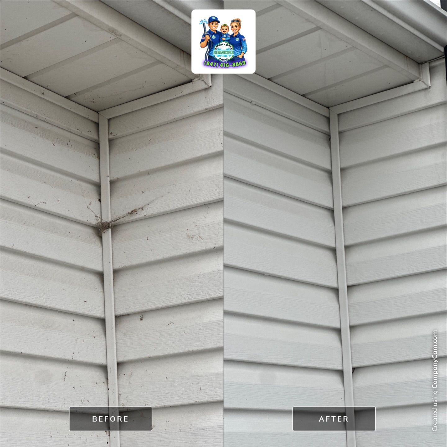 Project in Lake Villa by Simmons Power & Soft Washing