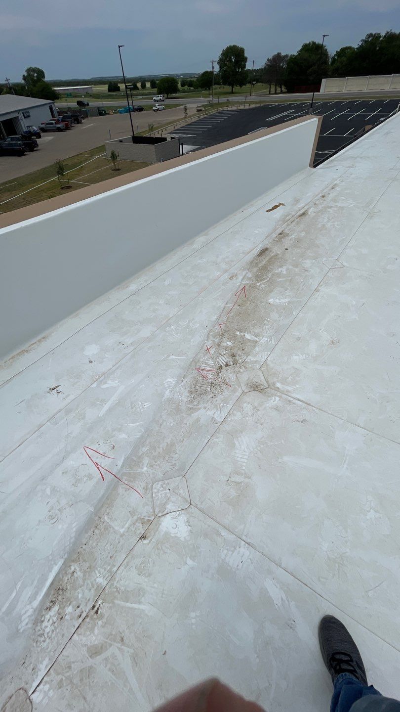 Bio-Life Commercial Roof Replacement using IB Systems PVC by Roof Experts