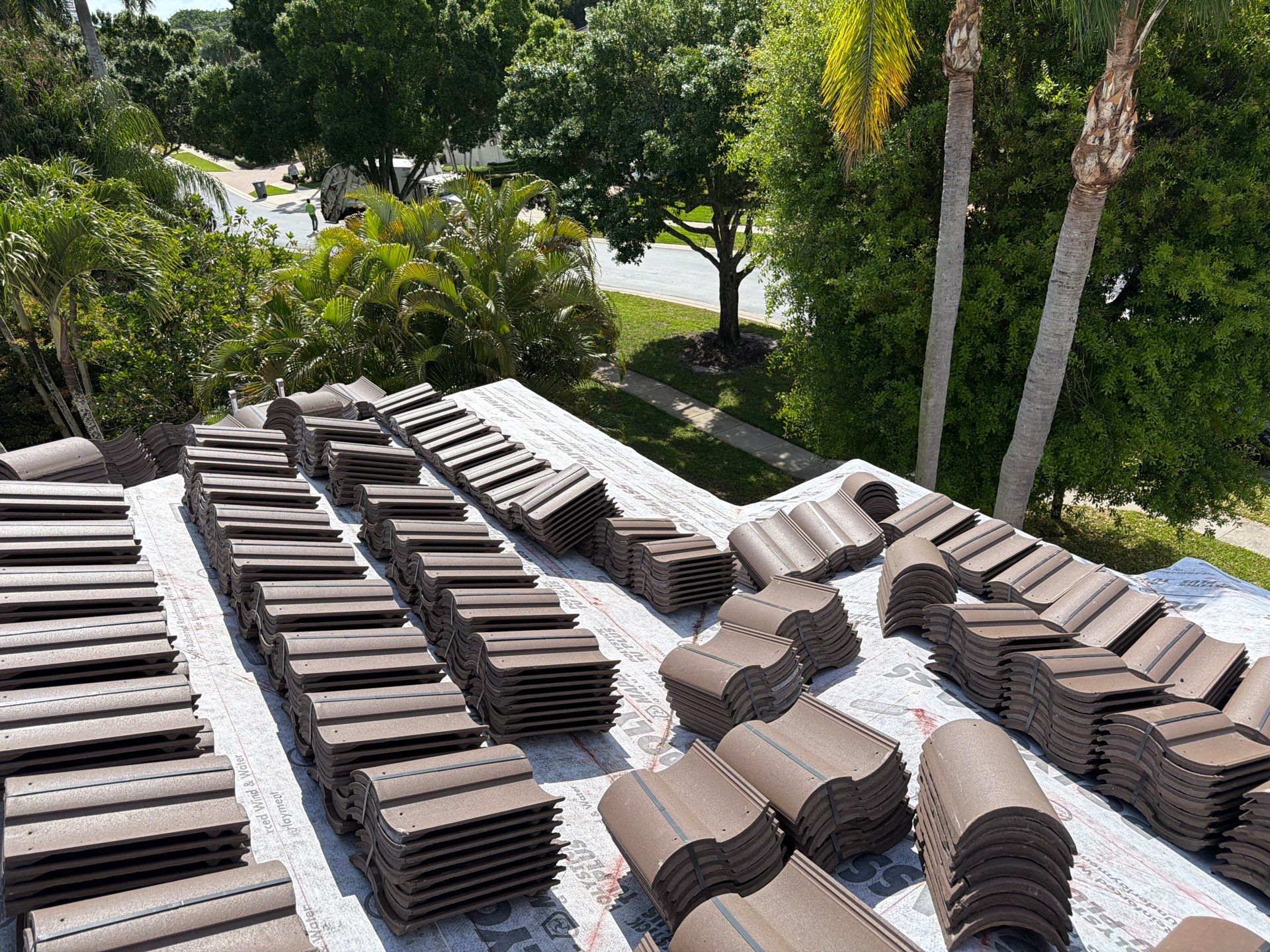 Residential Roofing Installation using WestLake Roofing Tile by BLUES BROTHERS ROOFING