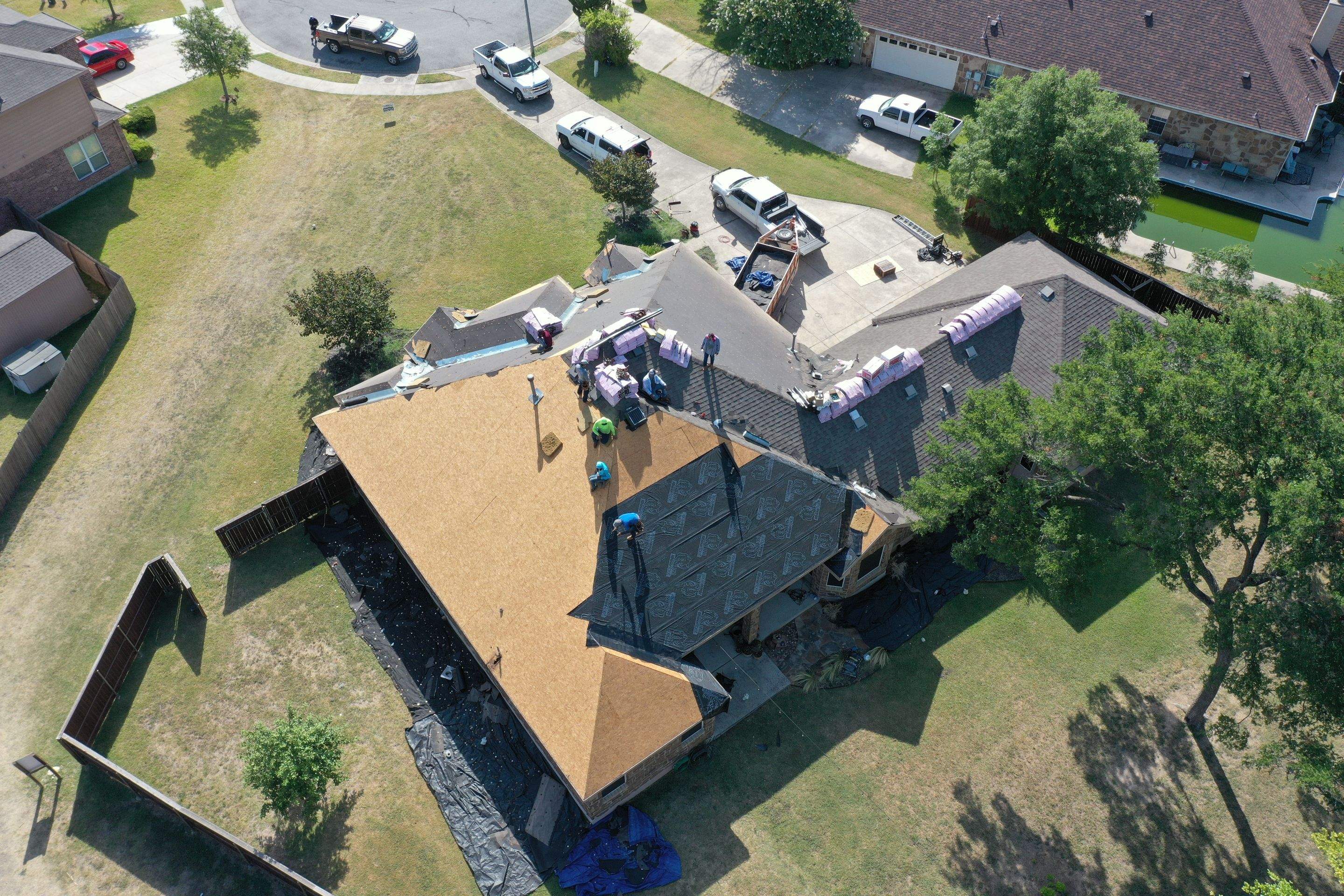 Residential Roof Replacement using OC by Action Exteriors Austin