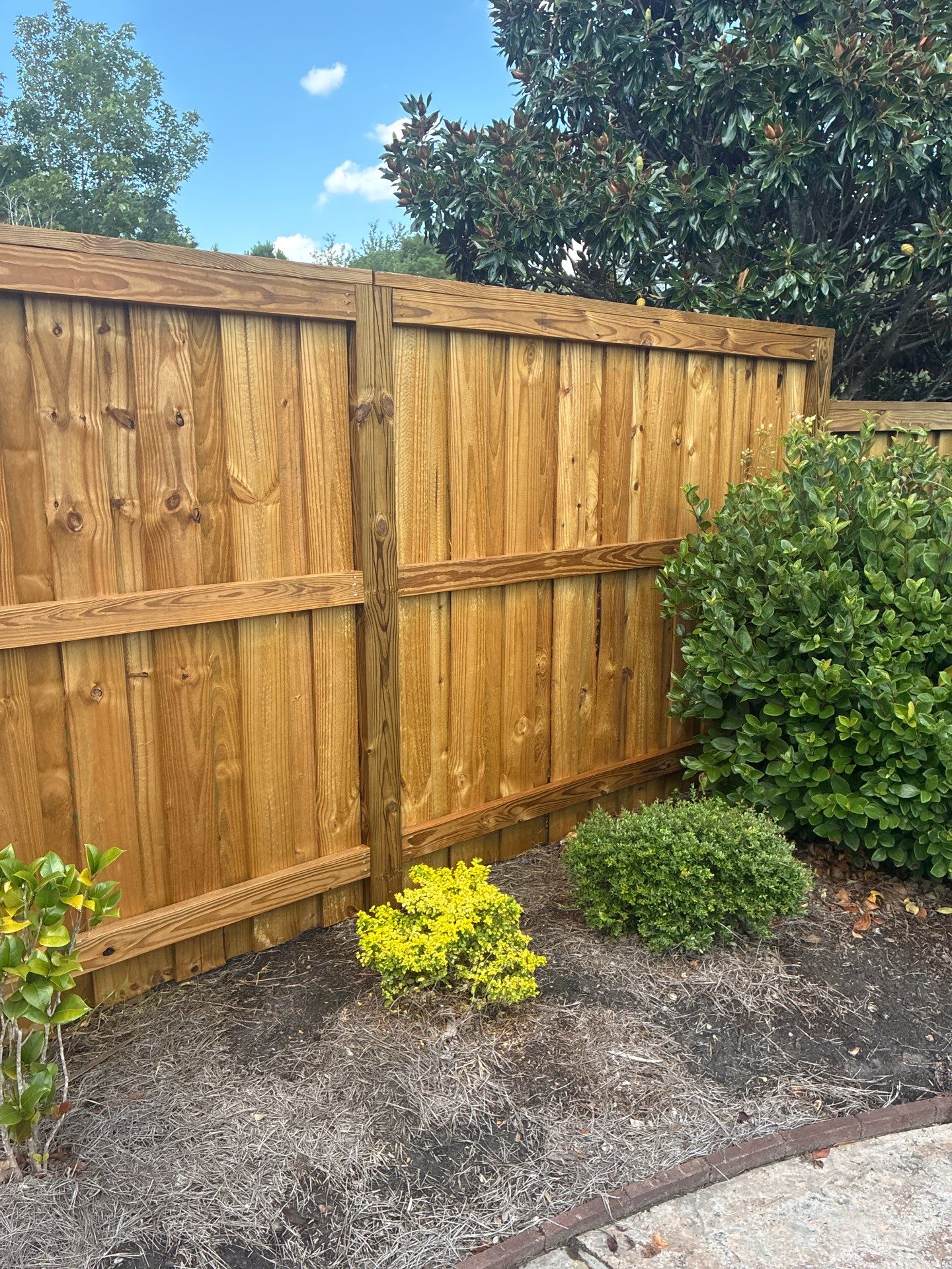 Fence using Wood Sealant by DuraSeal