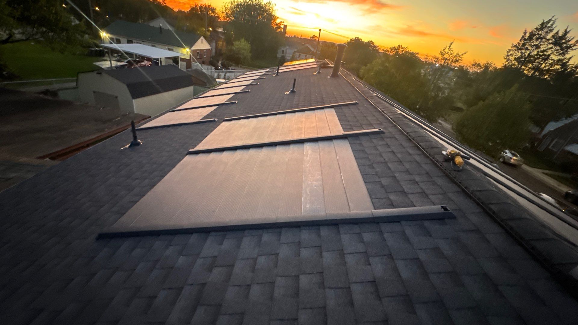 GAF Timberline Solar Roof in Washington DC! by American Home Contractors