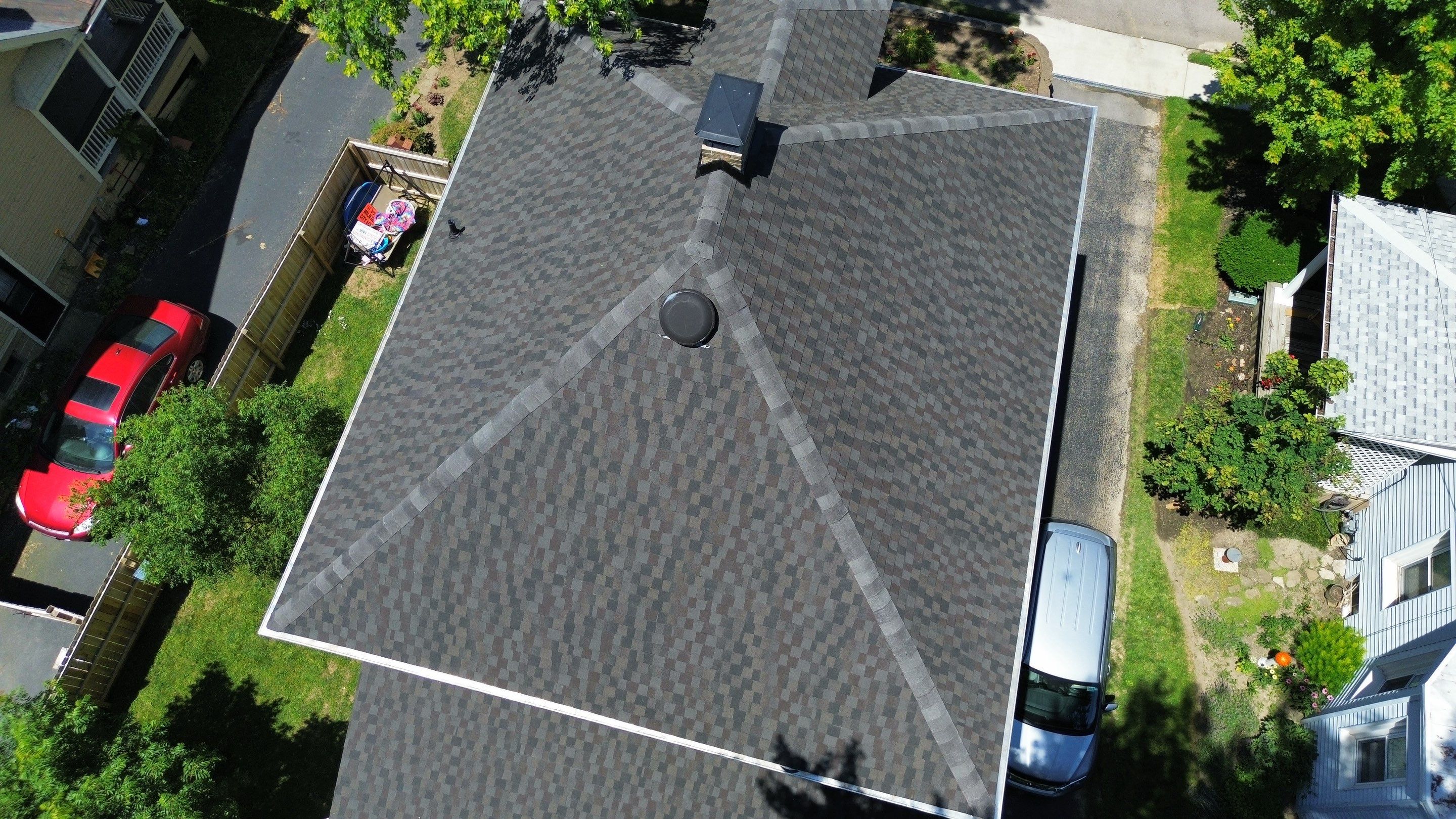 Residential Roofing Installation using Timberline UHDZ Shingles - Appalachian Sky by RoofX 