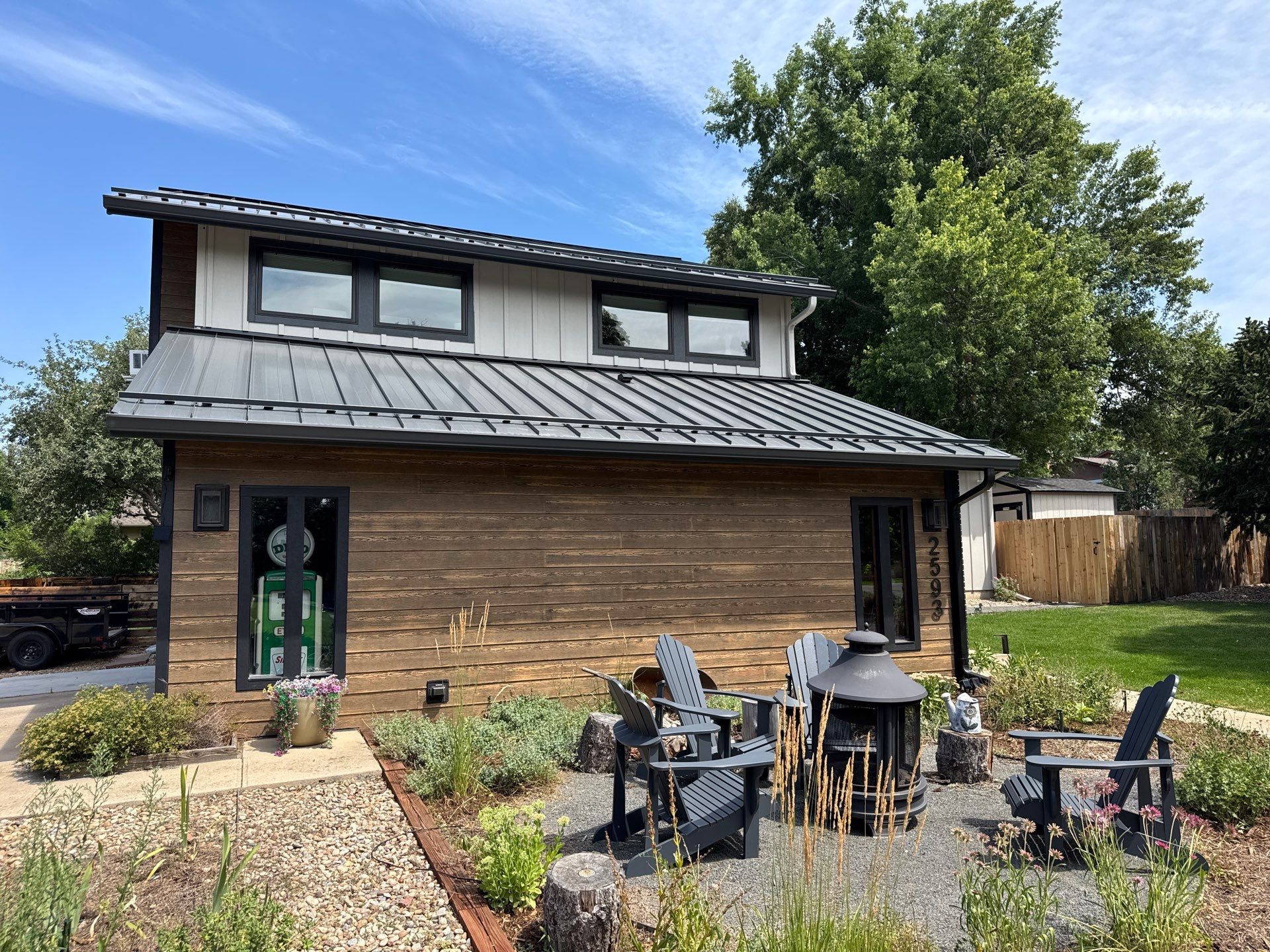 James Hardie Model Home by Ideal Siding Boulder