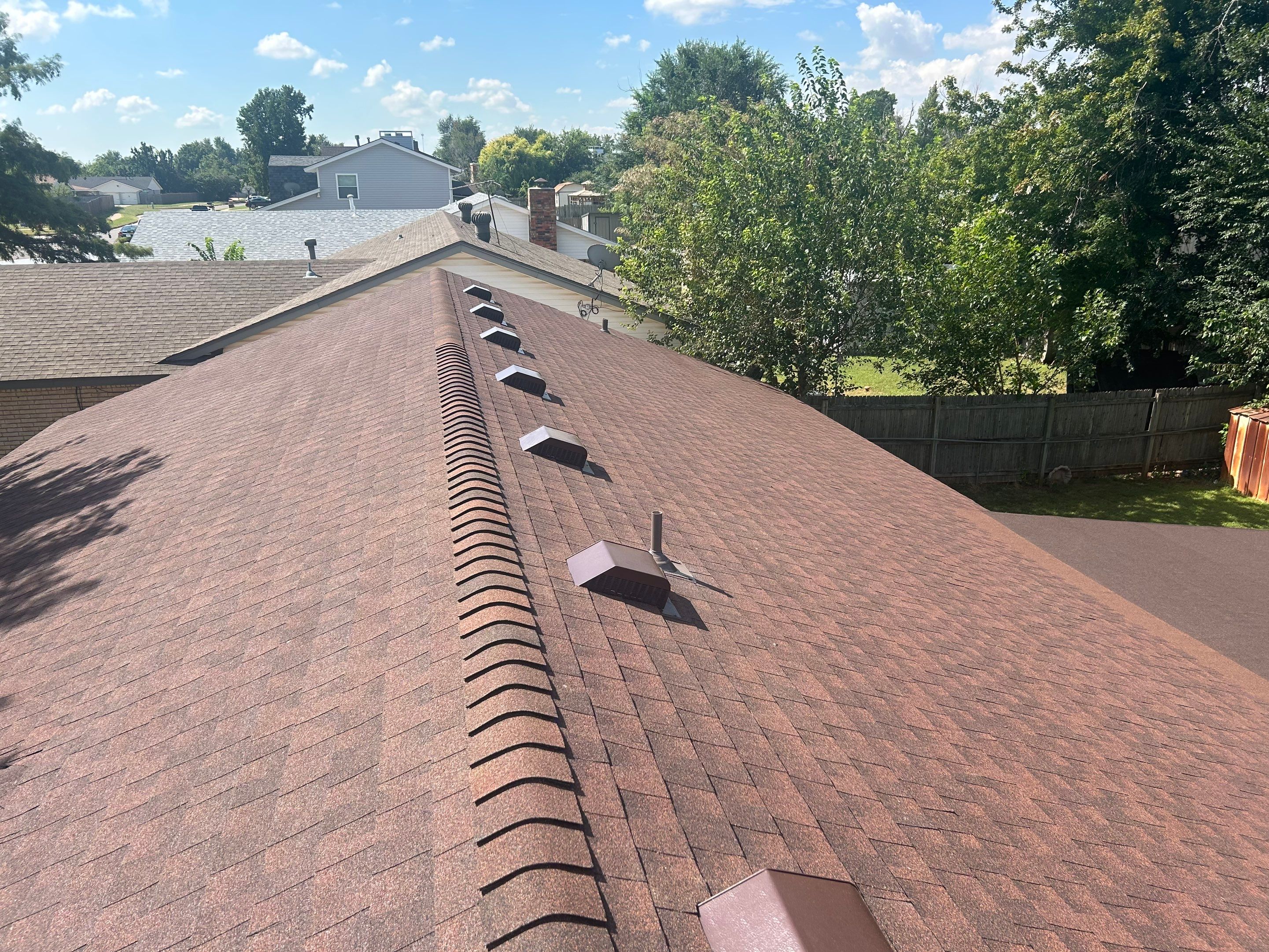 Roof Replacement and Gutter Installation in Oklahoma City, OK by McCann's Roofing and Construction