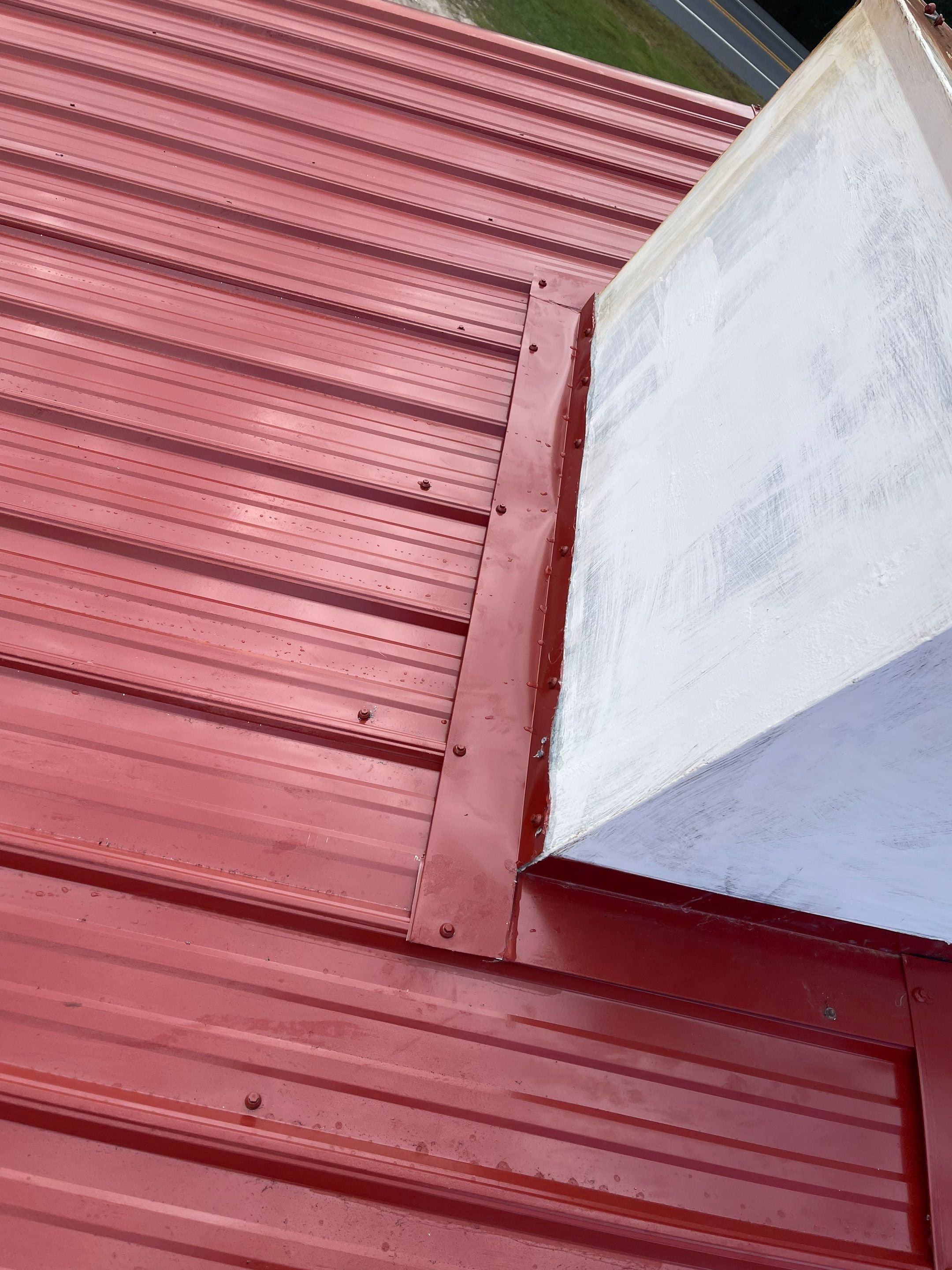 Residential Metal Roof Replacement using Reed's Metals: 26 GA. Colored Residential Metal Panels (Barn Red) by Hostetler Roofing