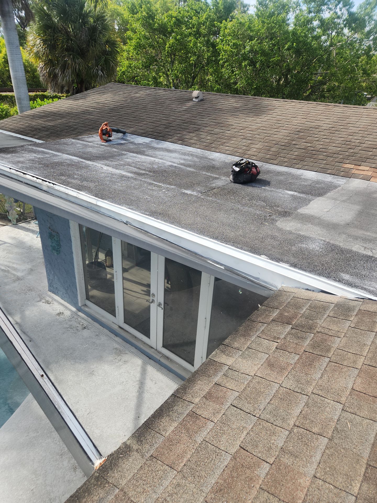 Residential Roof Repair and Exterior Soffit Renovation in Boca Raton by Aastro Roofing