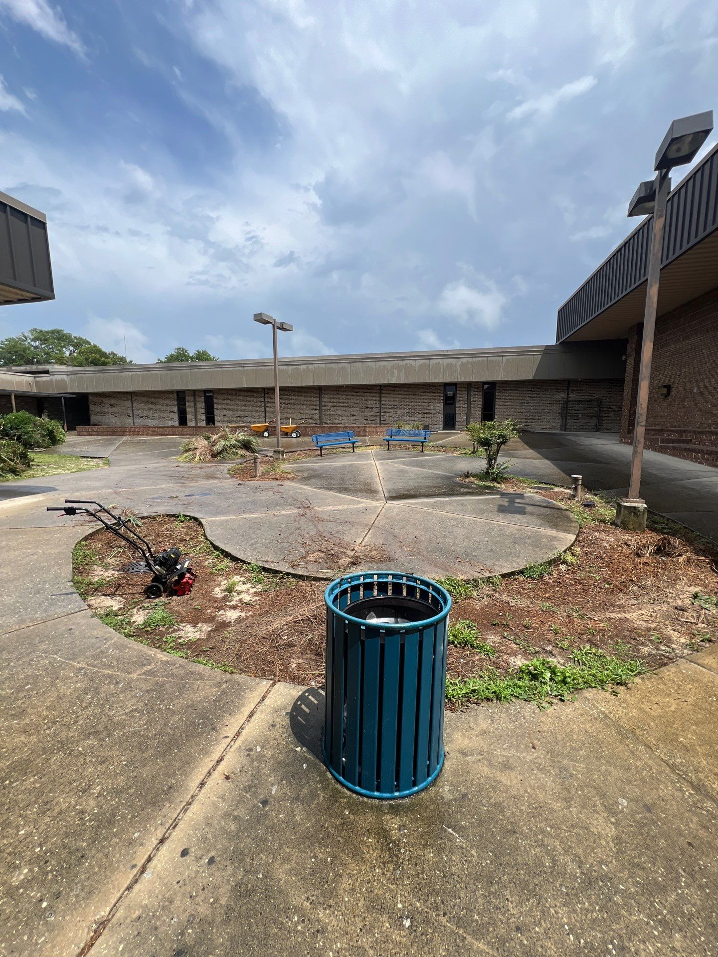 Landscape Install | Keystone Heights HS by ProGreen Services