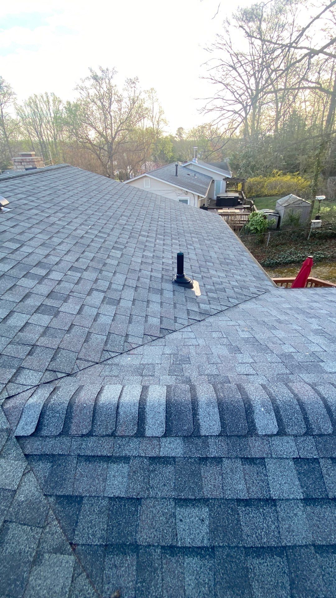 West Springfield: Residential Roof Replacement with CertainTeed Landmark in Colonial Slate by RM Banning, Inc.