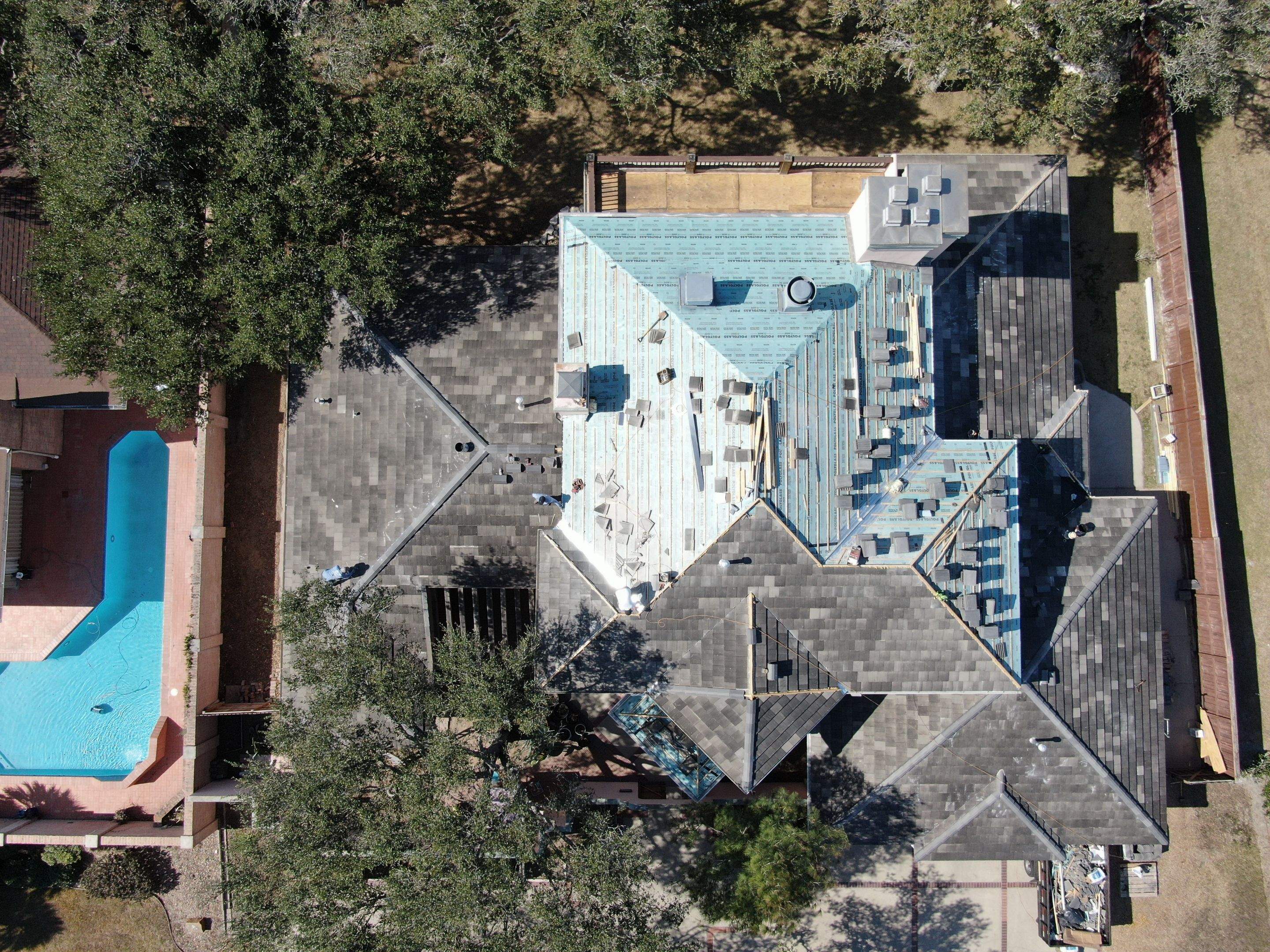 Golf Course Mansion on the Green, in the Heart Of Corpus Christi by Bayfront Roofing and Construction