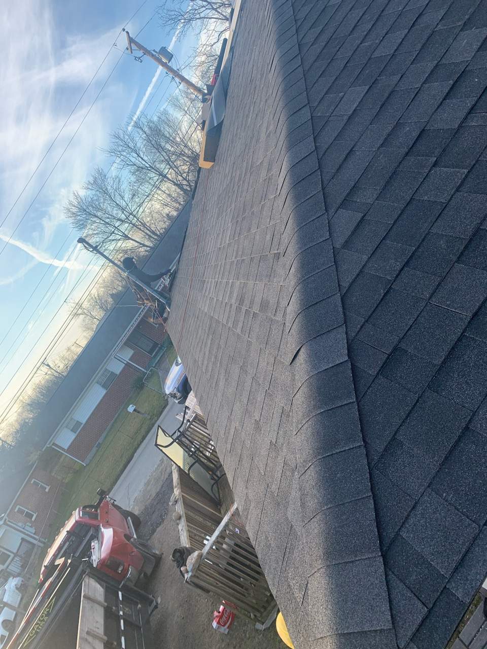 Residential Roofing Installation using Performance Shingles by Mr. Roofer