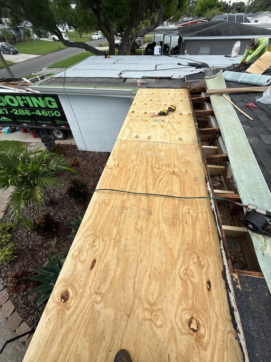 Project in St. Petersburg 33702 by Mitchell Roofing Company LLC 