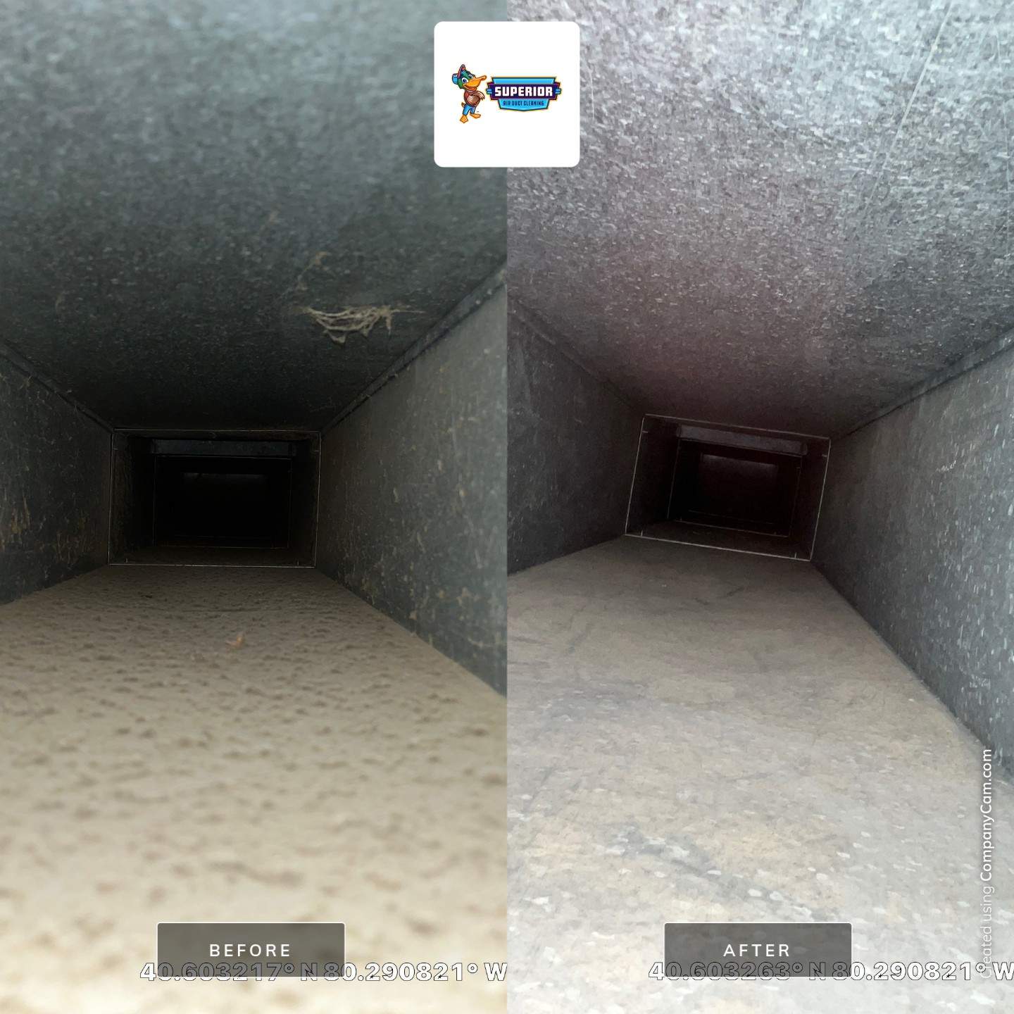 Air Duct Cleaning With a Vacuum Truck in Aliquippa, PA by Superior Air Duct Cleaning