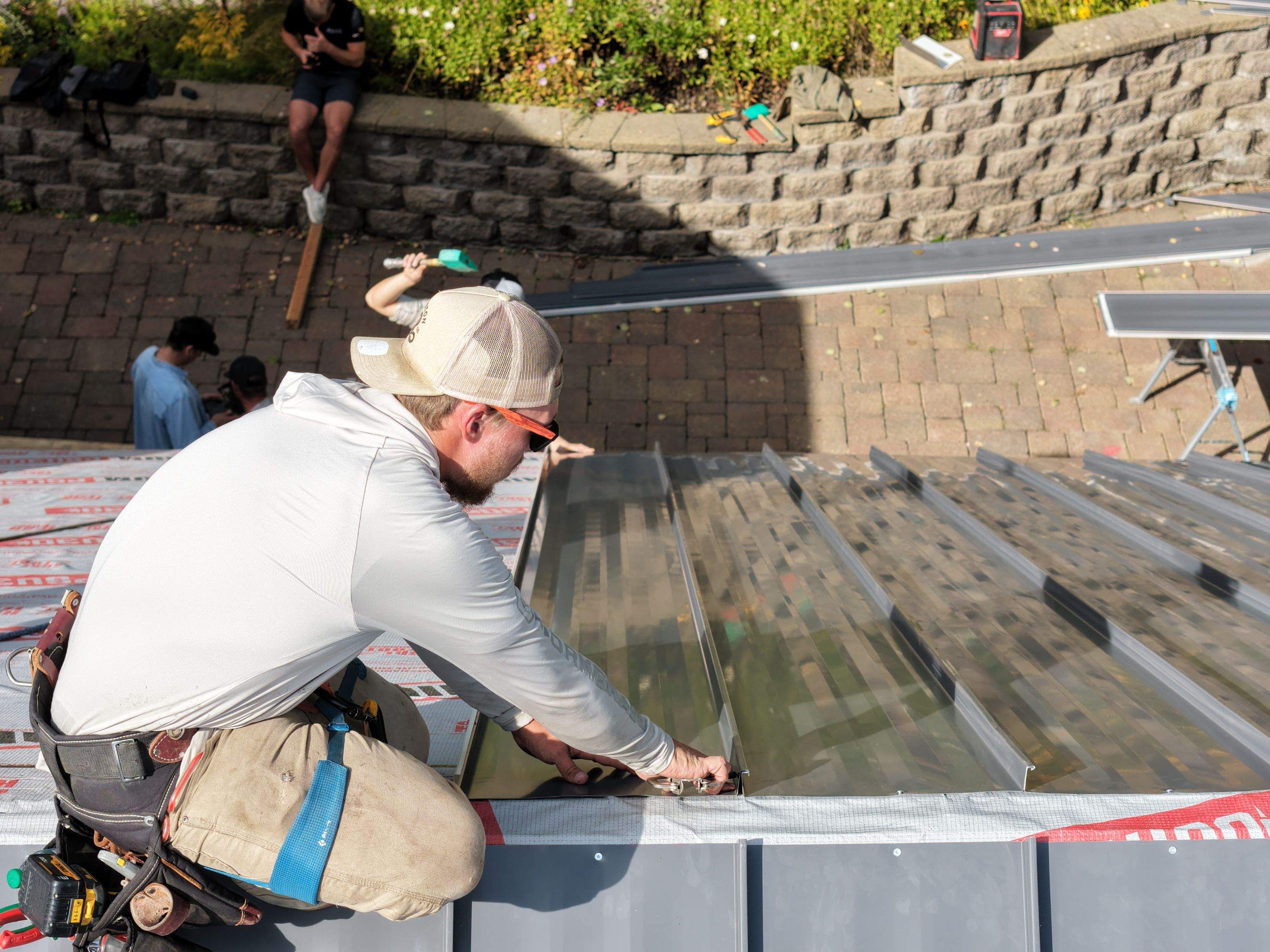 16" Mechanical - Dark Gray  by Montana Roofing Solutions