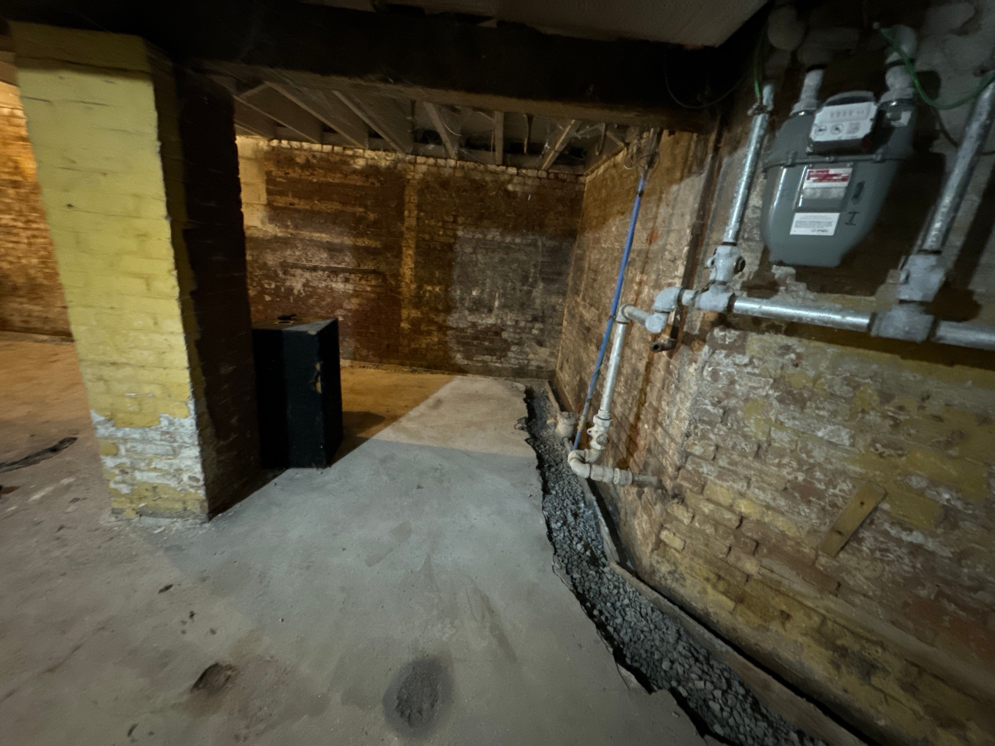 Interior French Drain & Wall Vapor Barrier in Newark, NJ  by Pure Service Pro, LLC 