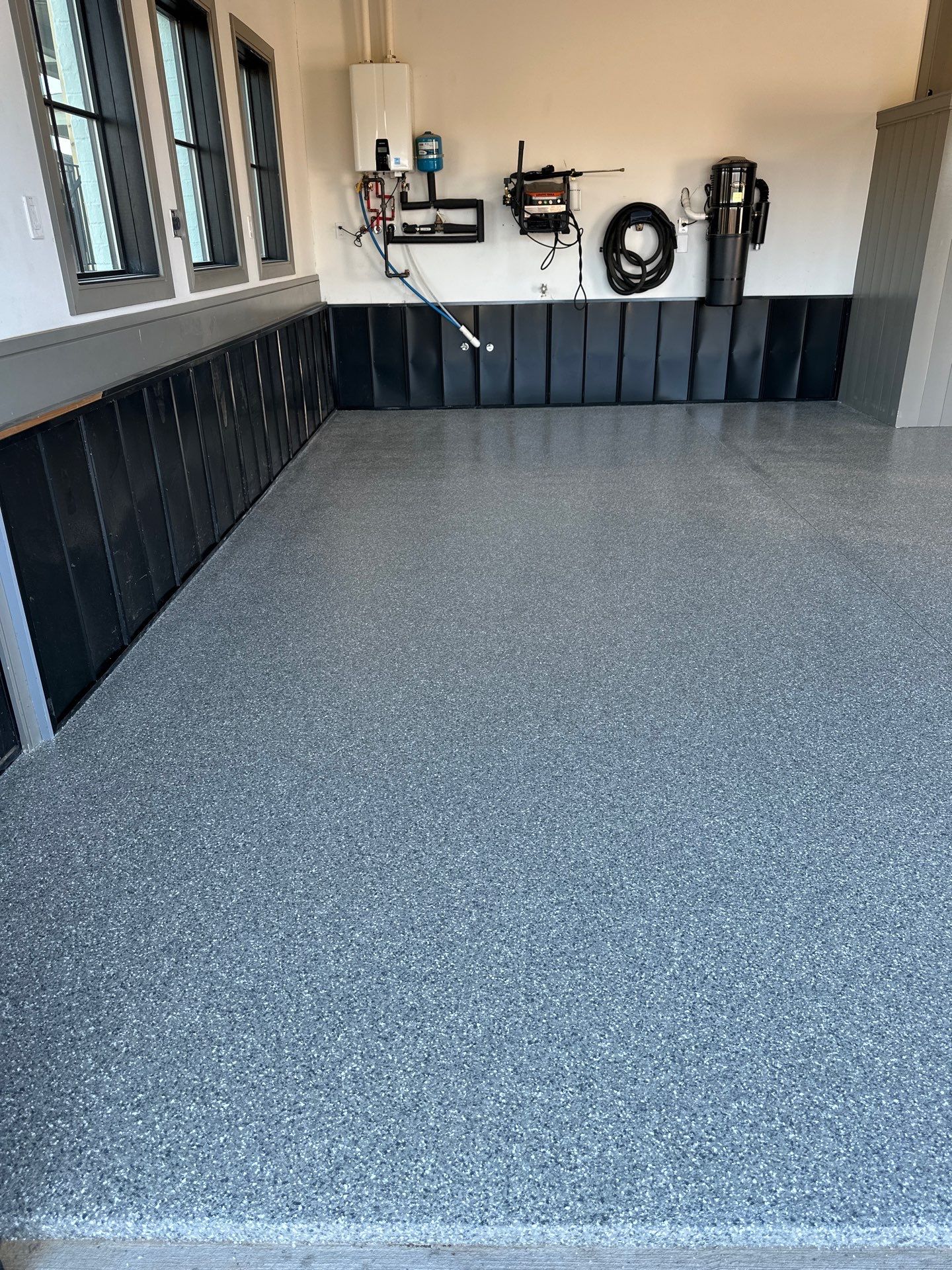 Garage Floor Coating using Thyme by My Garage Floor Guys