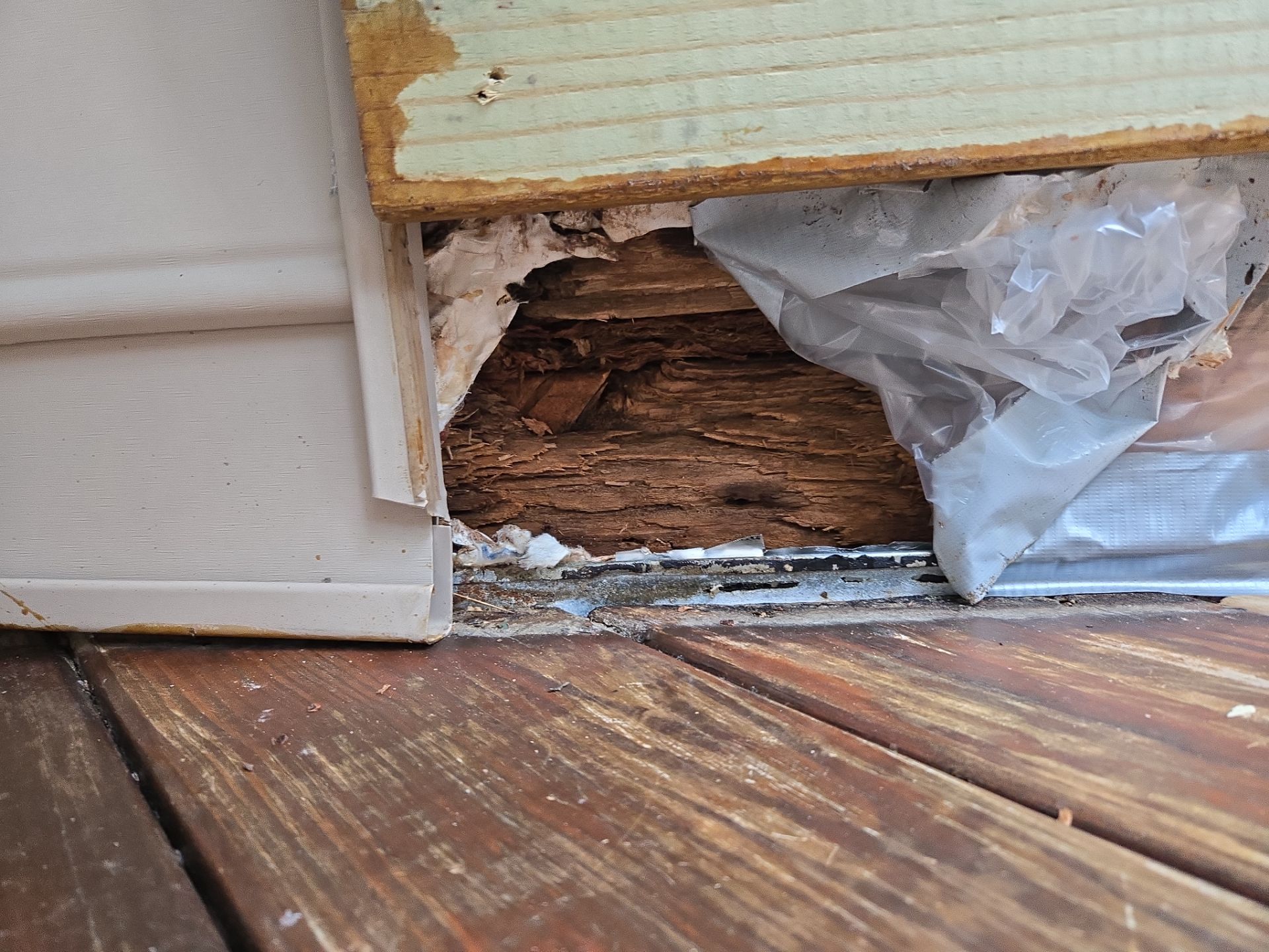 Two Door Replacements & Major Rot Repair! by A Step Above Handy LLC 