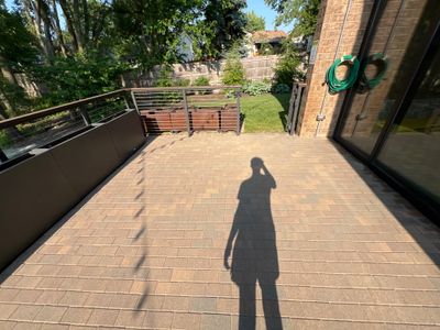 Brick paver repair, cleaning, sealing and poly sanding