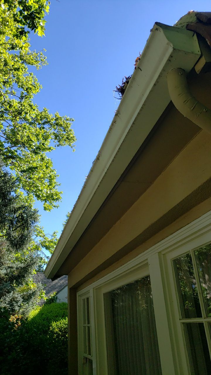 Gutter Installation using Englert LeafGuard Gutters by Byers Enterprises 