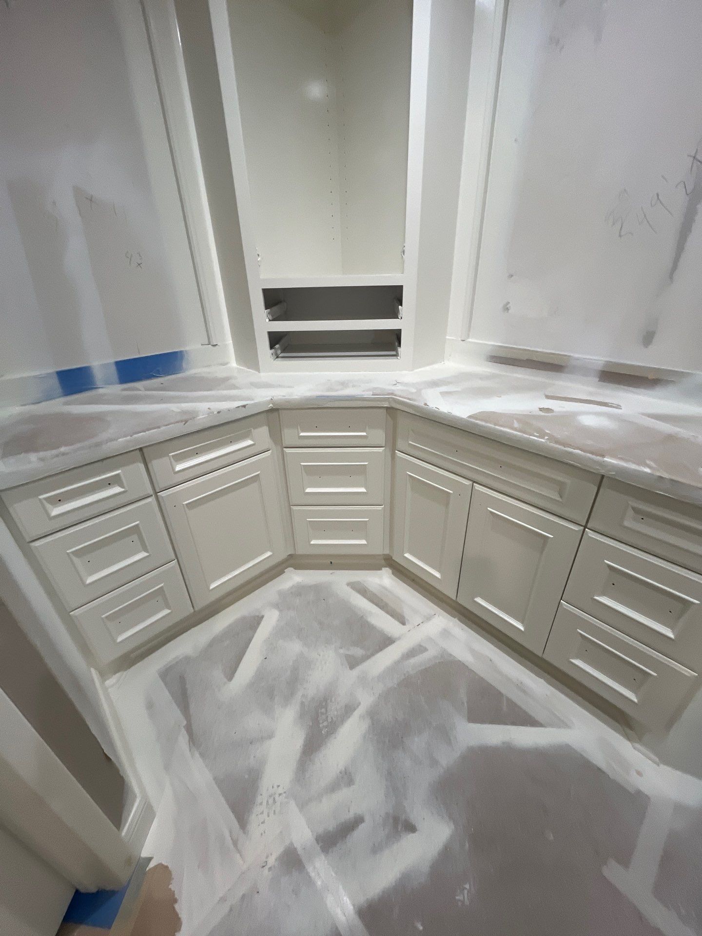 Bathroom Remodel with Water Mitigation Equipment | LT Contractors by L&T General Contractors and Restoration INC
