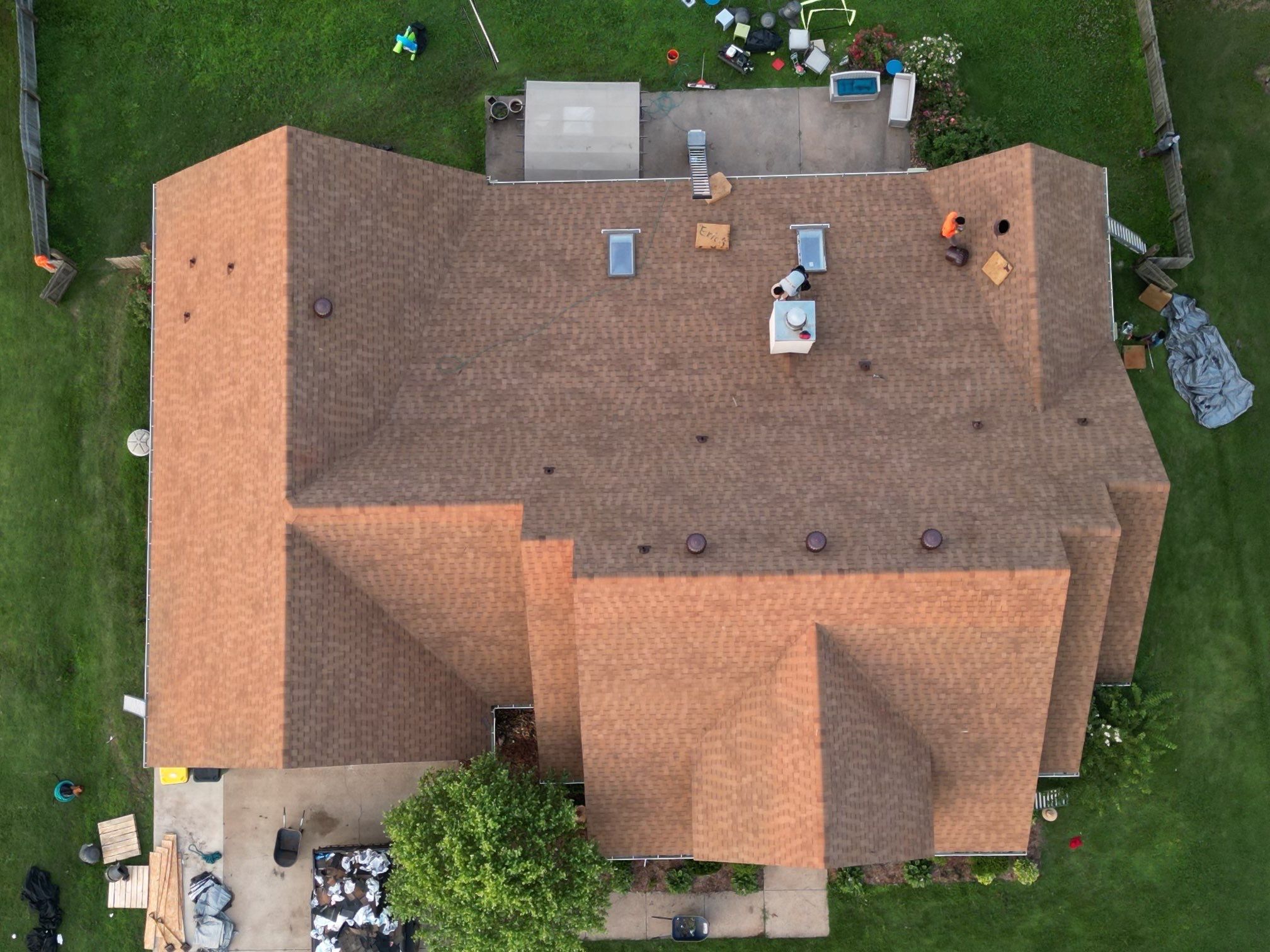 Mayflower Residential Insurance Re-Roof by Ringer Roofing, LLC.