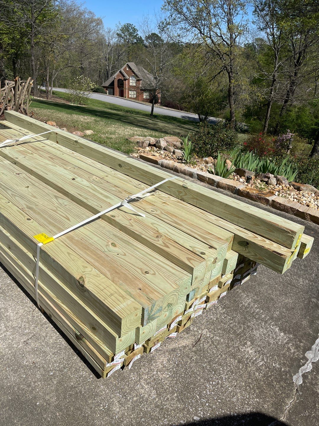 Shades Pointe Lane - Deck Installation  by Pillar and Pine