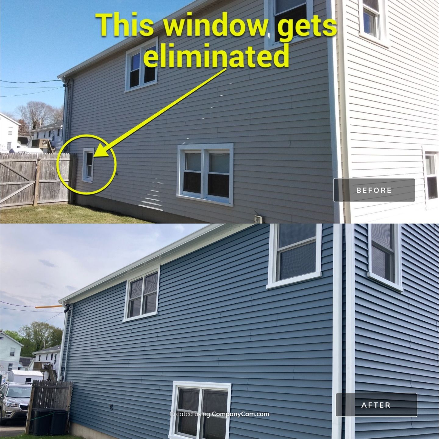 Siding Renewal with Cert Monogram D/4 x 12'6" clapboard, Pacific Blue by DiGiorgi Roofing and Siding Inc