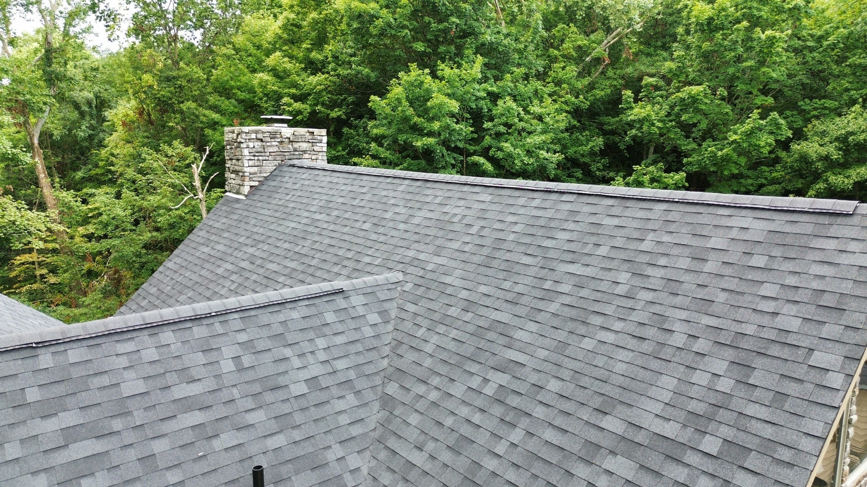 Residential Roofing Installation using Duration Series Shingles - Onyx Black by RoofX 