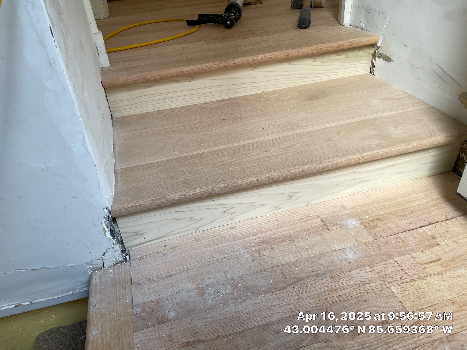 Custom Refinishing on Existing Hardwoods by RTBaldwin Hardwood Floors
