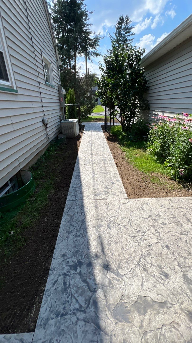 Rochester Oxford Slate Walkway by NG Masonry & Construction LLC