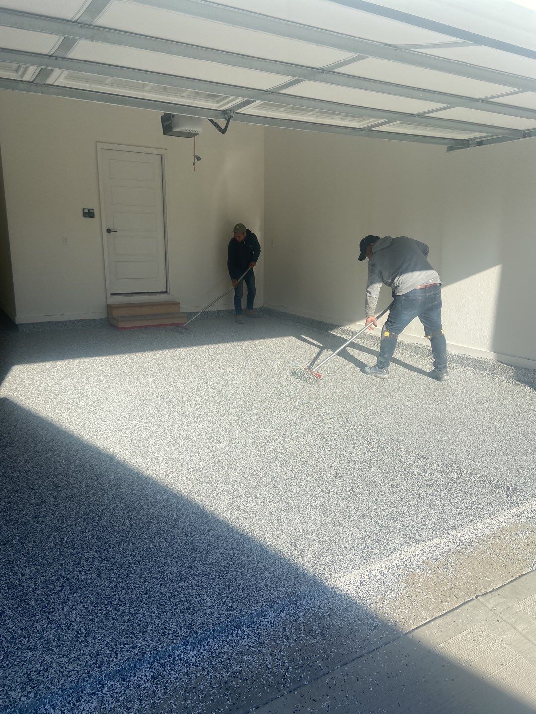 Garage Floor - Domino by Select Painting, Coatings & Garage Cabinets