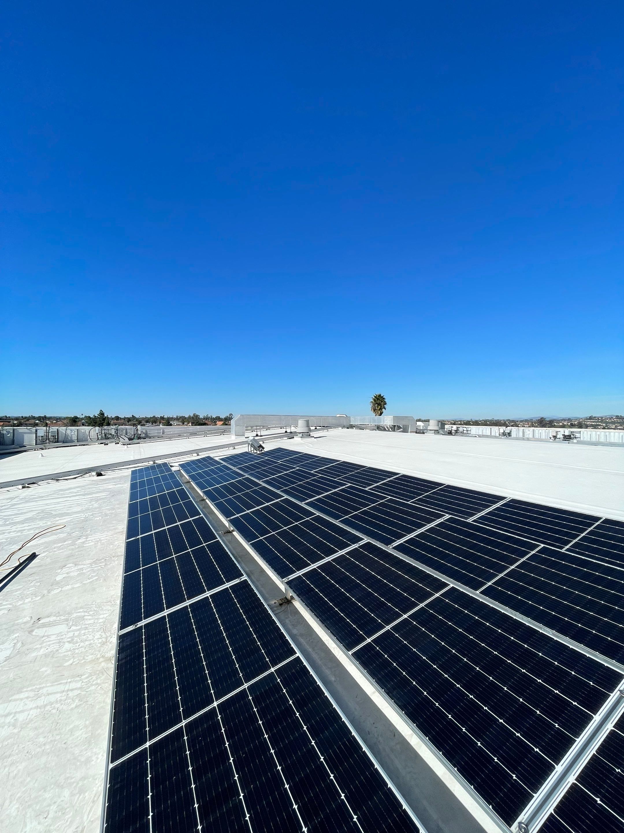 Commercial Solar Panel Cleaning by Palm Coast Solar Cleaning