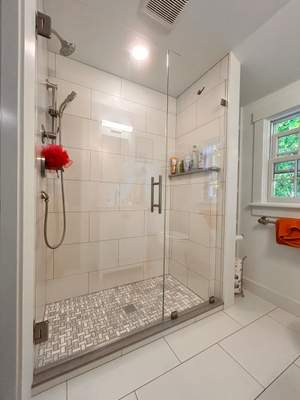Frameless Shower Enclosure