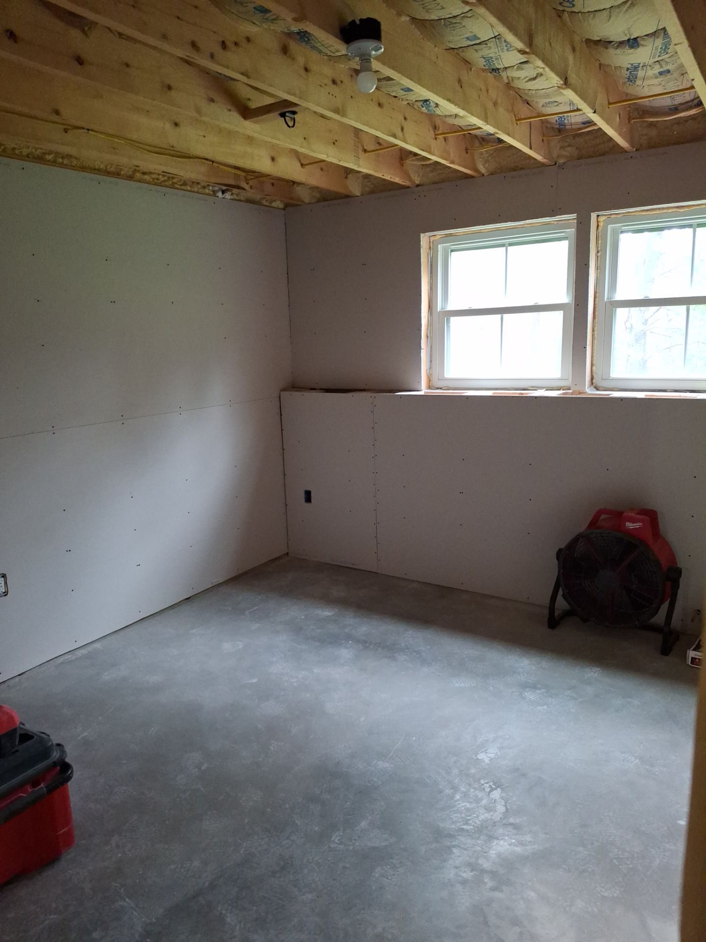 Basement Remodel by Big Pine Panting Inc