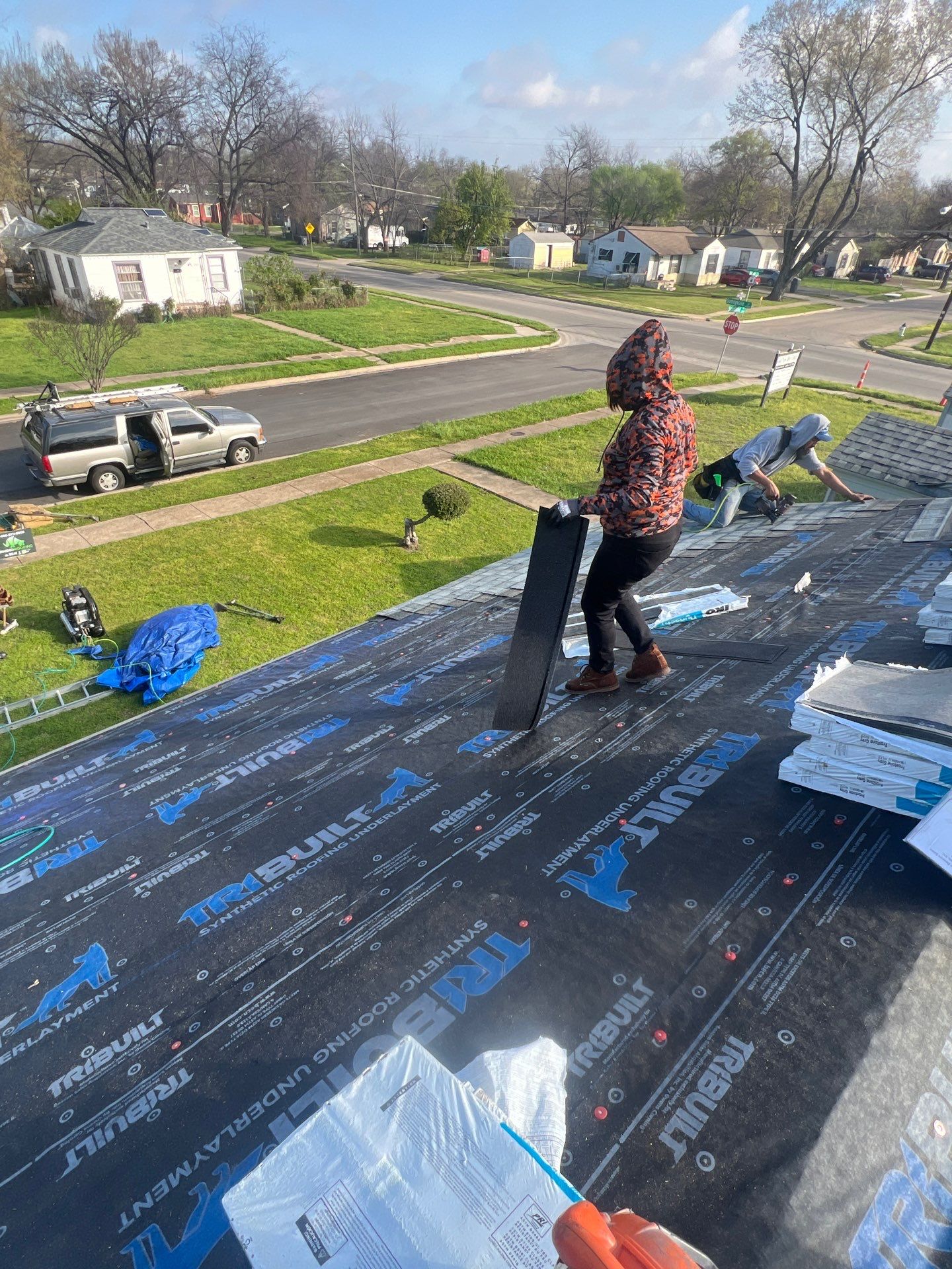 Project in Dallas by Rhino Roofing and General Contracting, LLC