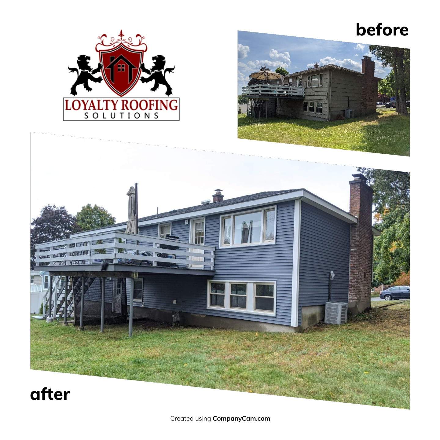 Siding Installation using Certainteed Mainstreet Siding by Loyalty Exterior Solutions 