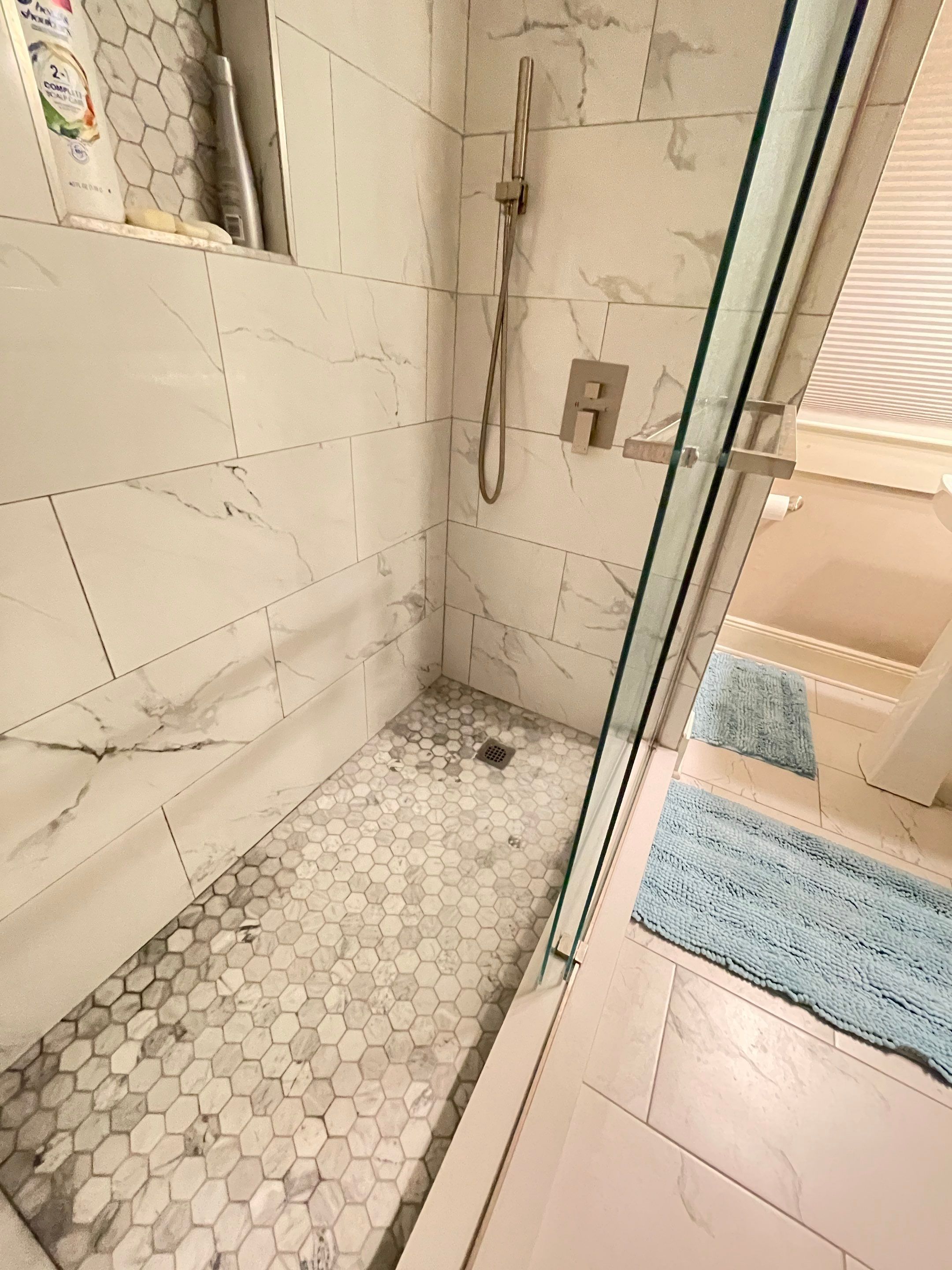Bathroom Remodel using Tile by Home Concepts Construction