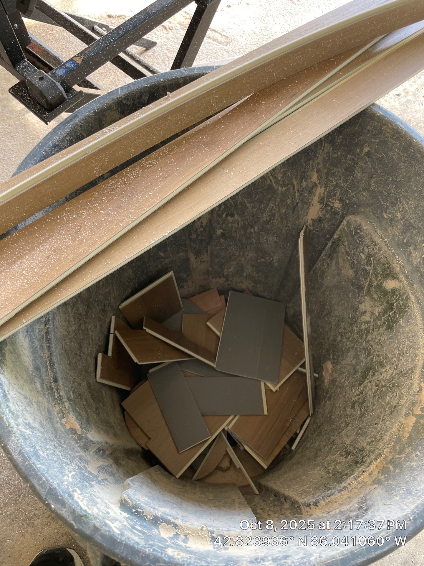 LVP Install to high traffic entry, custom threshold! by RTBaldwin Hardwood Floors