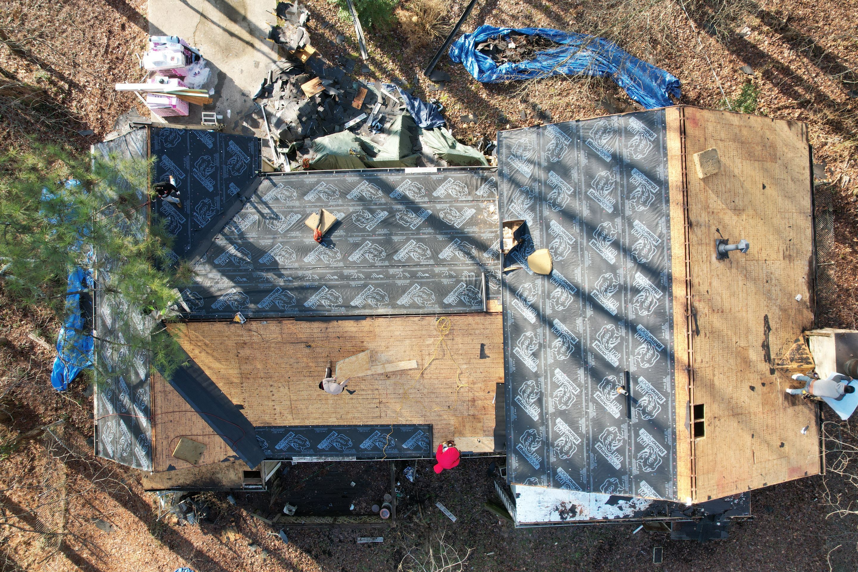 Residential Roofing Installation using Owens Corning by Inspector Roofing and Restoration