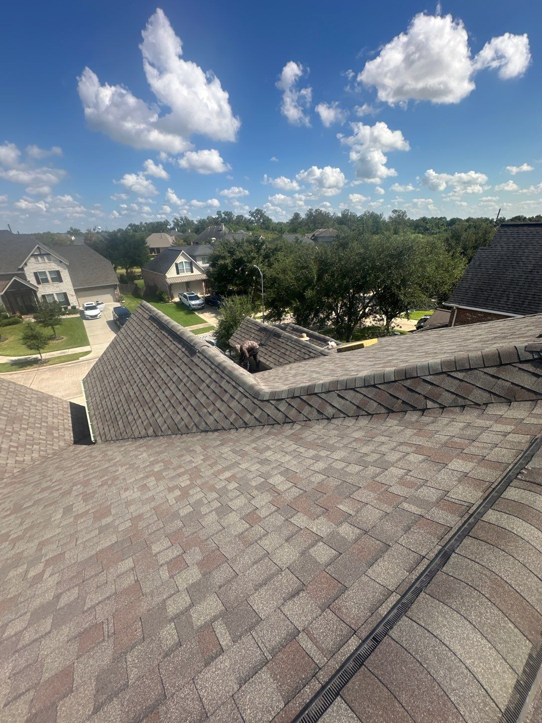 Residential Roofing Repair using Owen's Corning Duration (Lifetime) Shingles by Roof Repair Company